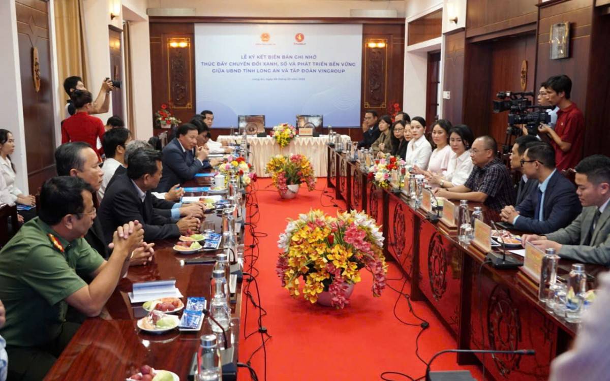 Quang cảnh Lễ ký kết