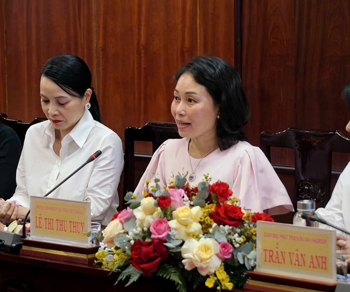  bà Lê Thị Thu Thủy - Phó Chủ tịch Tập đoàn 