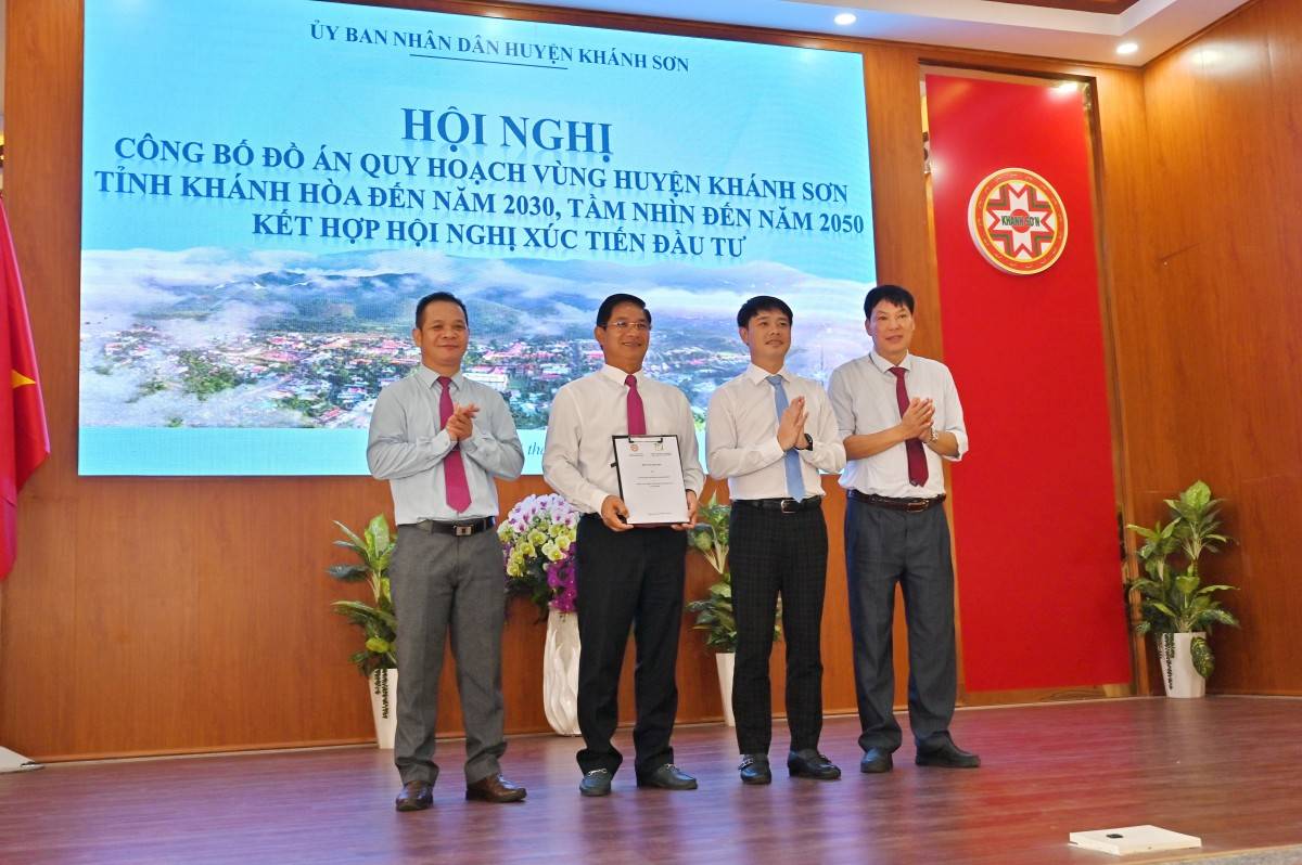 Khánh Hòa: Huyện Khánh Sơn công bố Quy hoạch xây dựng vùng