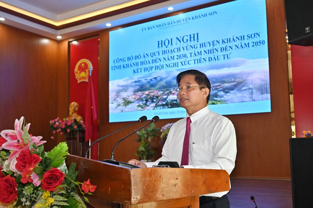 Khánh Hòa: Huyện Khánh Sơn công bố Quy hoạch xây dựng vùng