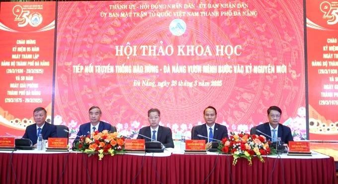 Lãnh đạo TP Đà Nẵng chủ trì hội thảo