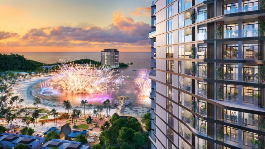  Xanh Sky là những “ghế hạng nhất” để thưởng thức “Symphony of the Green Island” (Ảnh: Sun Property)