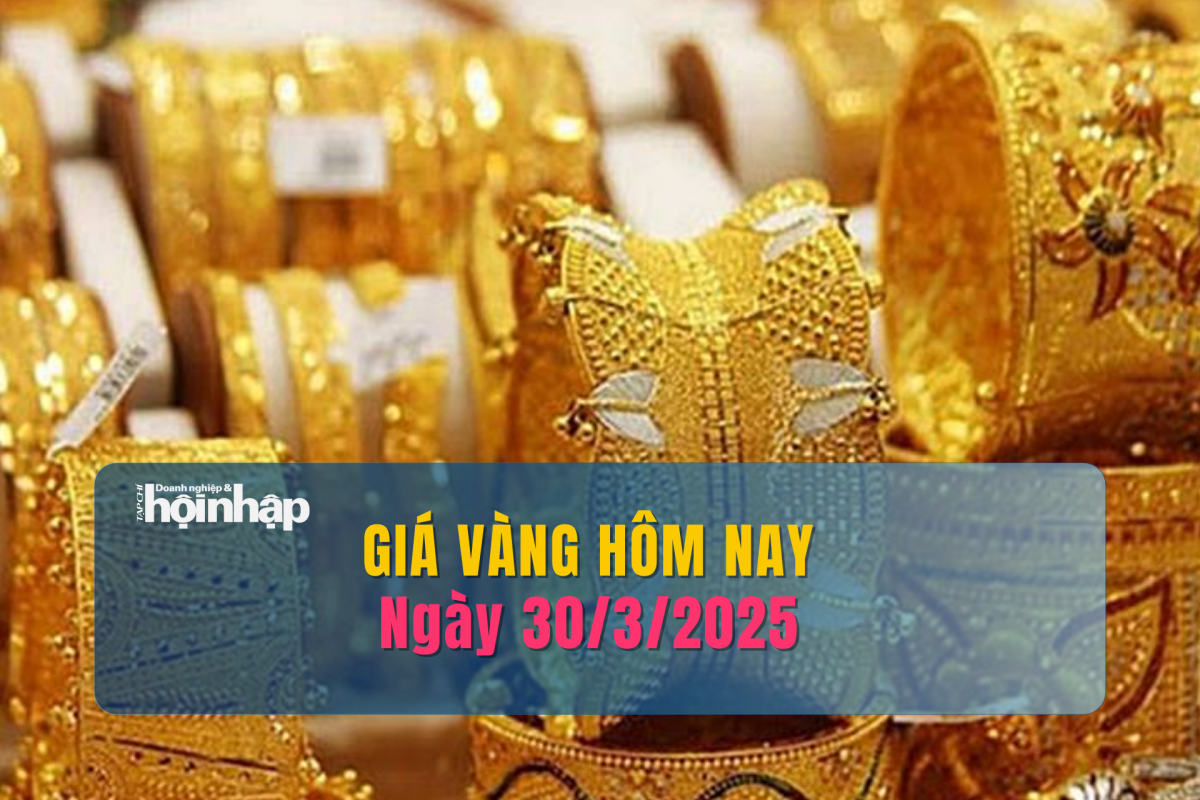 Giá vàng hôm nay 30/3: Vàng nhẫn tròn trơn tăng cao nhất 1,4 triệu đồng/lượng