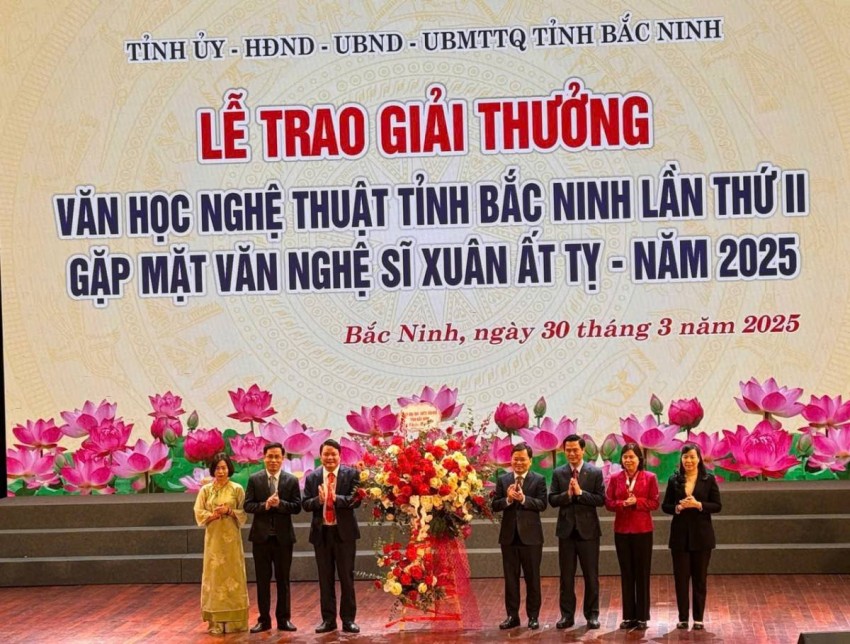 Lễ trao Giải thưởng Văn học Nghệ thuật tỉnh Bắc Ninh lần thứ II: Lan tỏa văn hóa dân gian