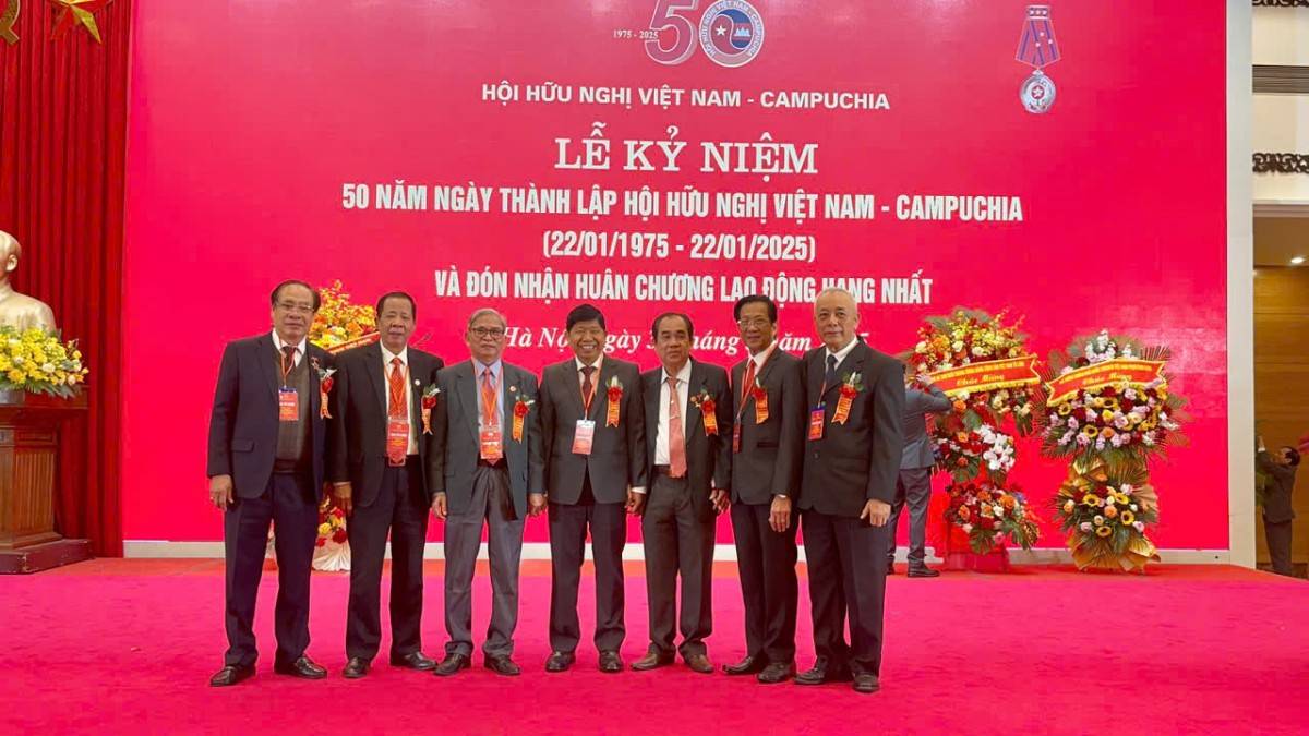 Hội Hữu nghị Việt Nam - Campuchia kỷ niệm 50 năm thành lập: Phát triển bền vững, hướng tới tương lai