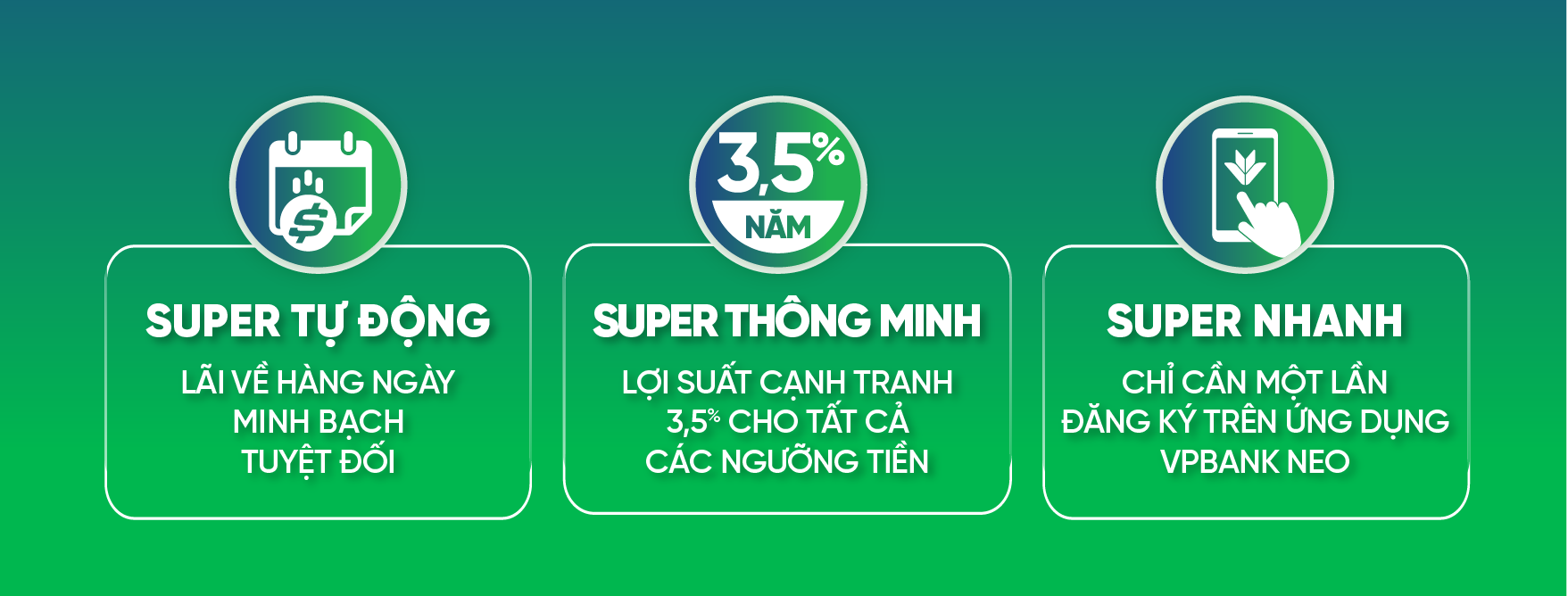 Một lần đăng ký - tiền sinh tiền, lời sinh lời, sống thảnh thơi