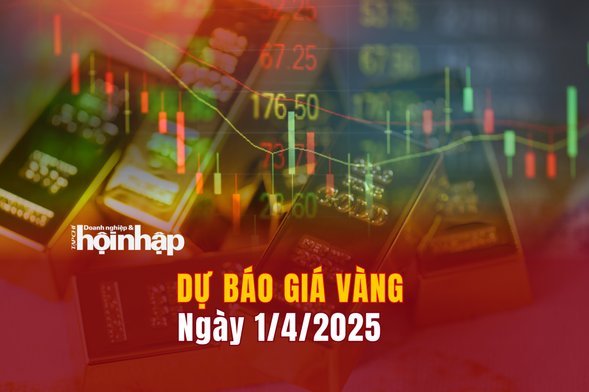 Dự báo giá vàng 1/4/2025