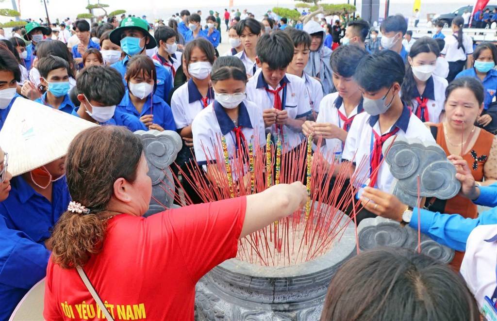 Lễ Tri ân Đức Quốc tổ Lạc Long Quân hứa hẹn sẽ là điểm đến thu hút đông đảo du khách và người dân. (Ảnh Cổng TTDT CM)