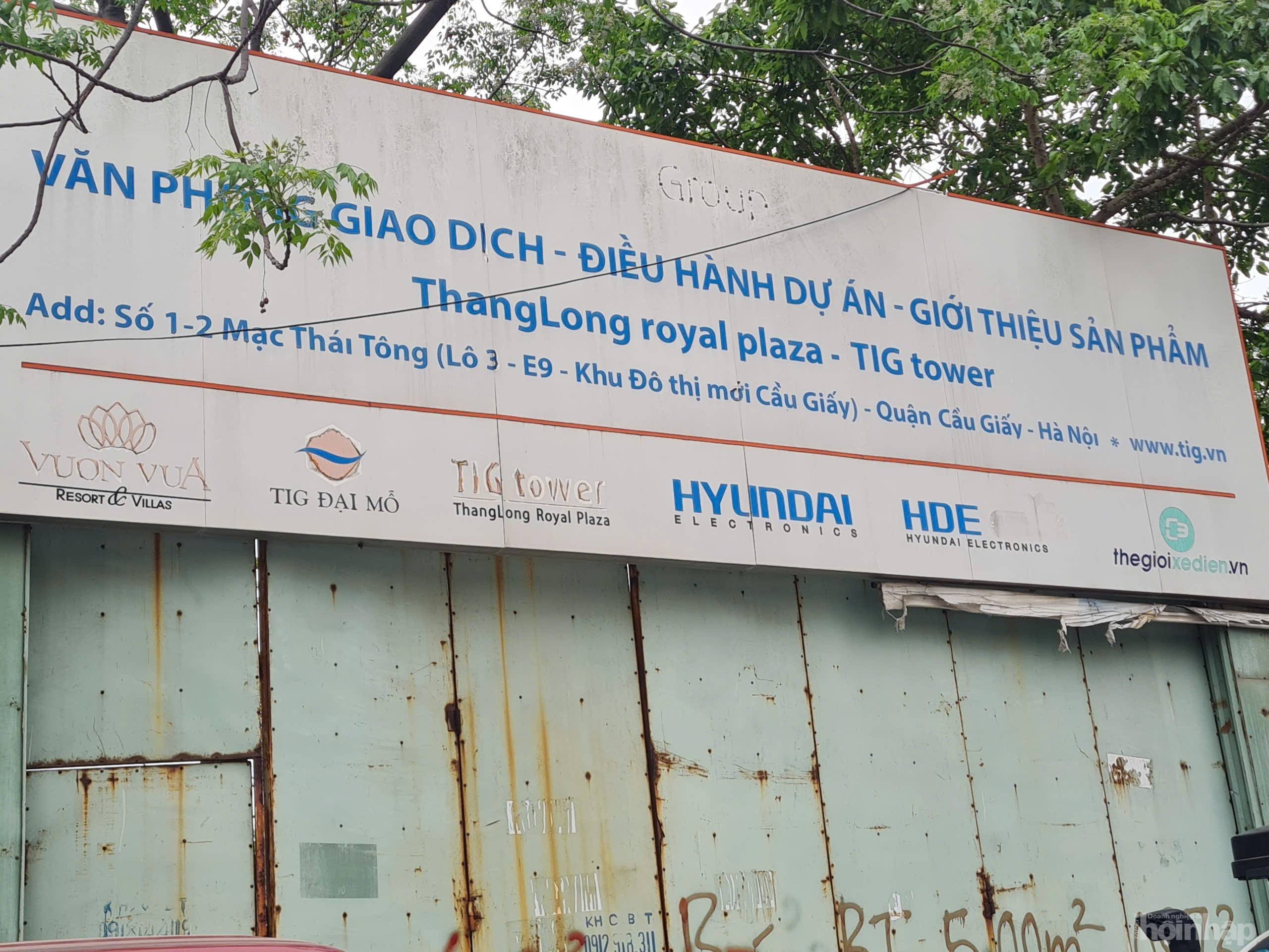 Bài IV: Lãng phí hàng ngàn m2 “đất vàng” tại dự án TIG Tower