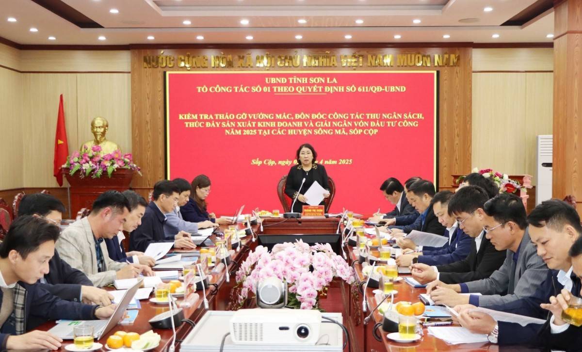 Sơn La: Đẩy mạnh thu ngân sách, tăng tốc giải ngân vốn đầu tư công