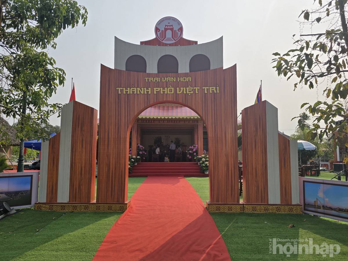 Hội trại văn hóa Đền Hùng: Nơi hội tụ tinh hoa văn hóa Đất Tổ