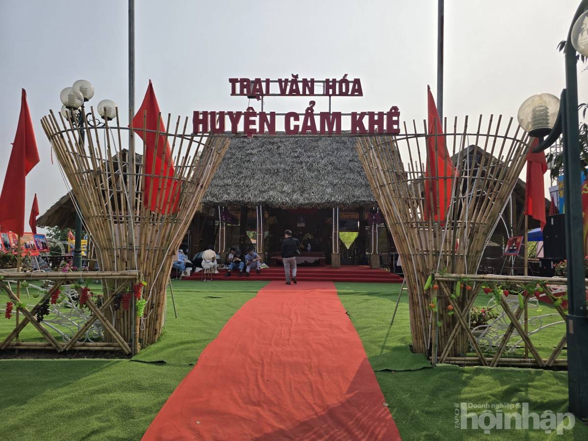 Hội trại văn hóa Đền Hùng: Nơi hội tụ tinh hoa văn hóa Đất Tổ