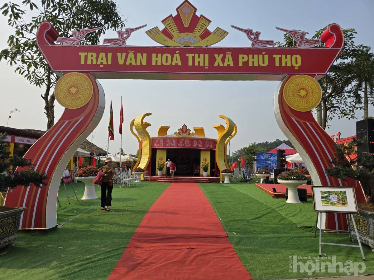 Hội trại văn hóa Đền Hùng: Nơi hội tụ tinh hoa văn hóa Đất Tổ