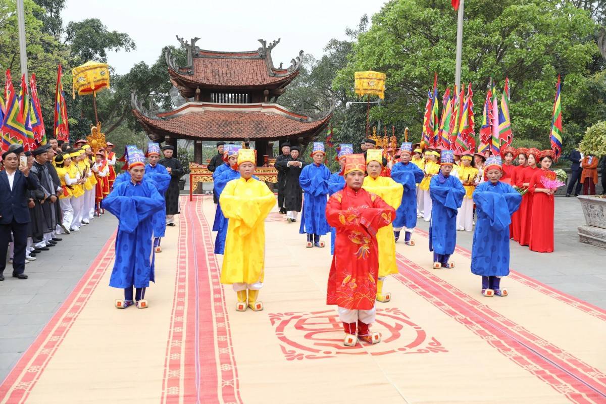 Phú Thọ: Thành kính dâng hương giỗ Đức Quốc Tổ Lạc Long Quân và tưởng niệm Tổ Mẫu Âu Cơ