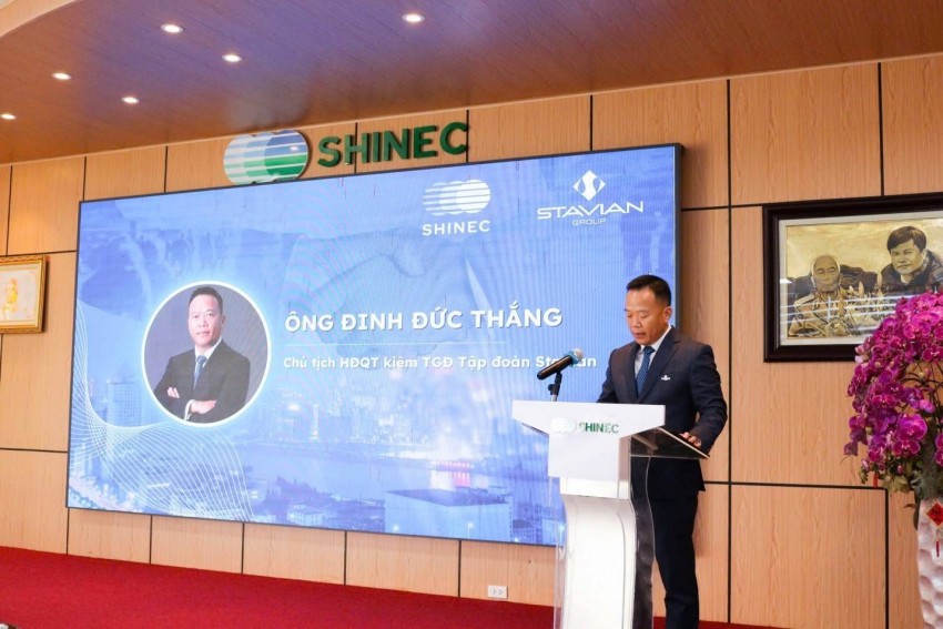 Tập đoàn Stavian và Tập đoàn Shinec ký kết thỏa thuận hợp tác chiến lược về bất động sản công nghiệp