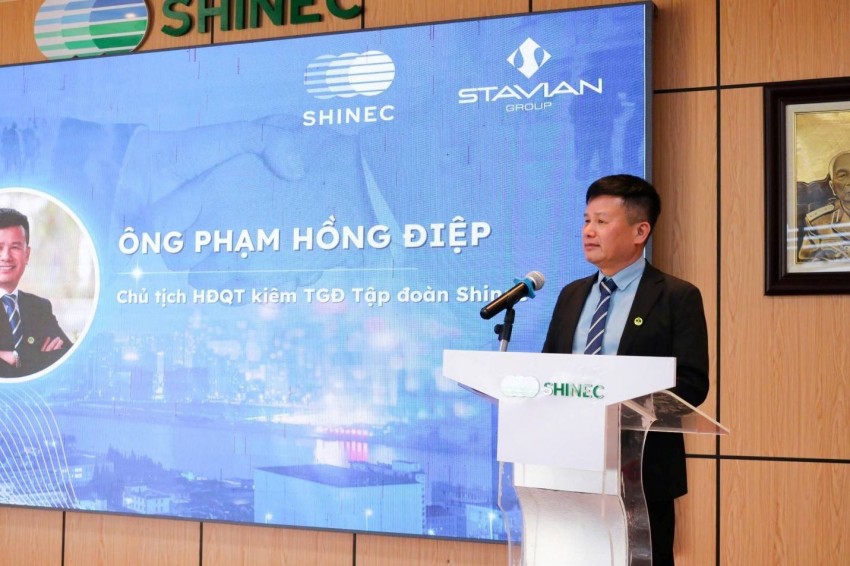 Tập đoàn Stavian và Tập đoàn Shinec ký kết thỏa thuận hợp tác chiến lược về bất động sản công nghiệp
