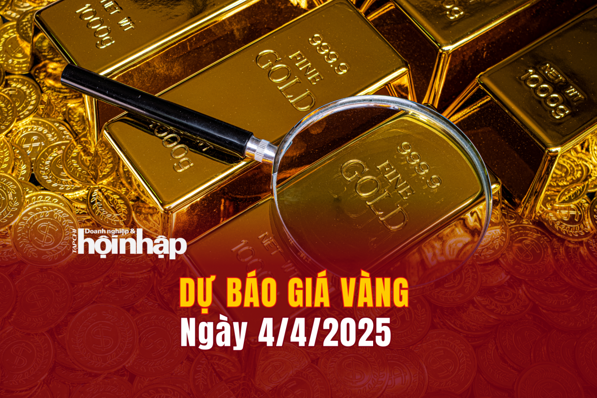 Dự báo giá vàng 4/4/2025