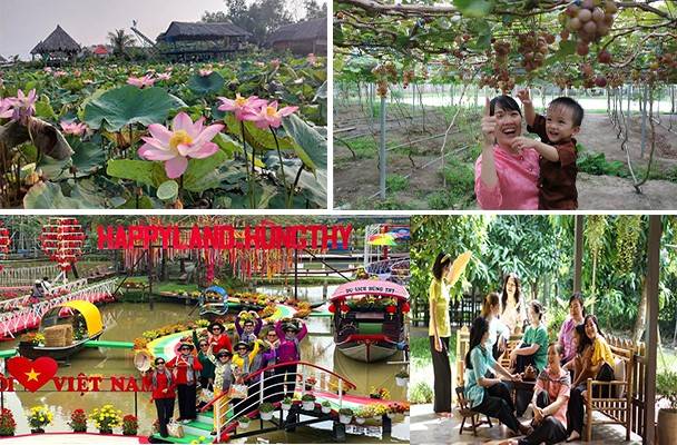 Một số điểm du lịch cộng đồng trên địa bàn tỉnh. Ảnh: ĐTO