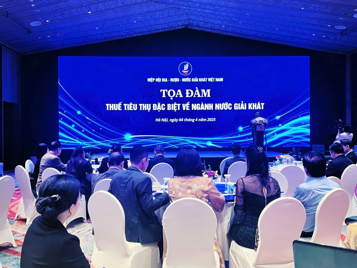 Đề xuất lùi thời hạn áp thuế tiêu thụ đặc biệt với nước giải khát có đường