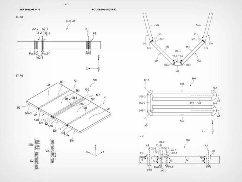 Bằng sáng chế của Samsung về smartphone gập bốn​