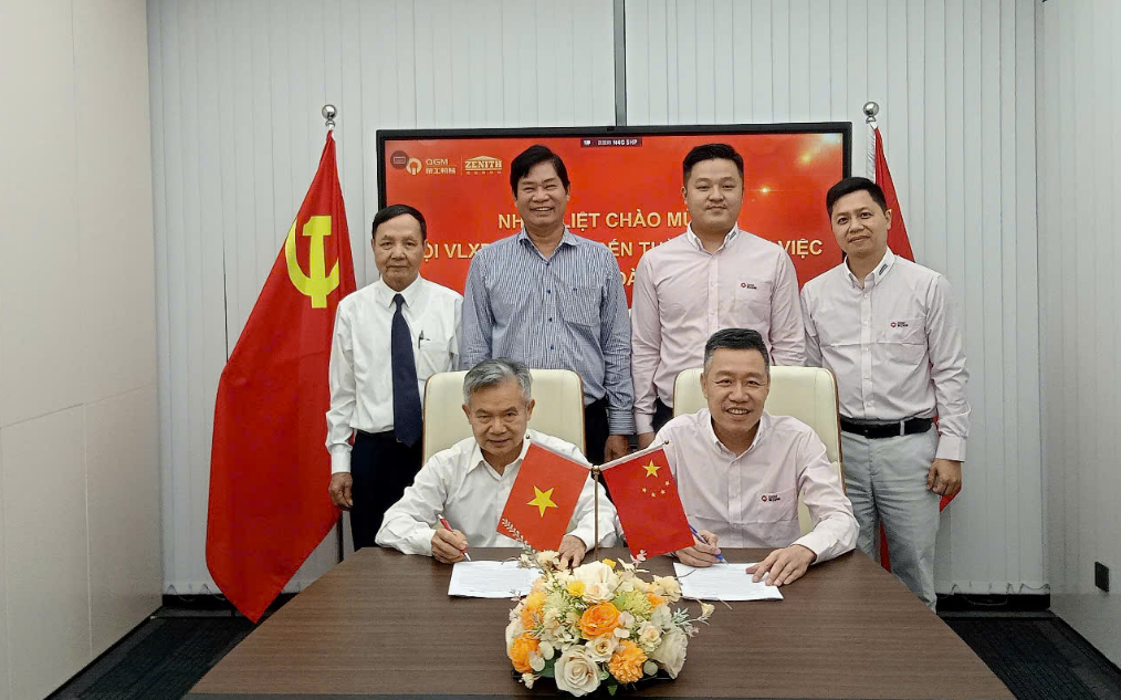 Hội Vật liệu xây dựng Việt Nam làm việc với doanh nghiệp Trung Quốc