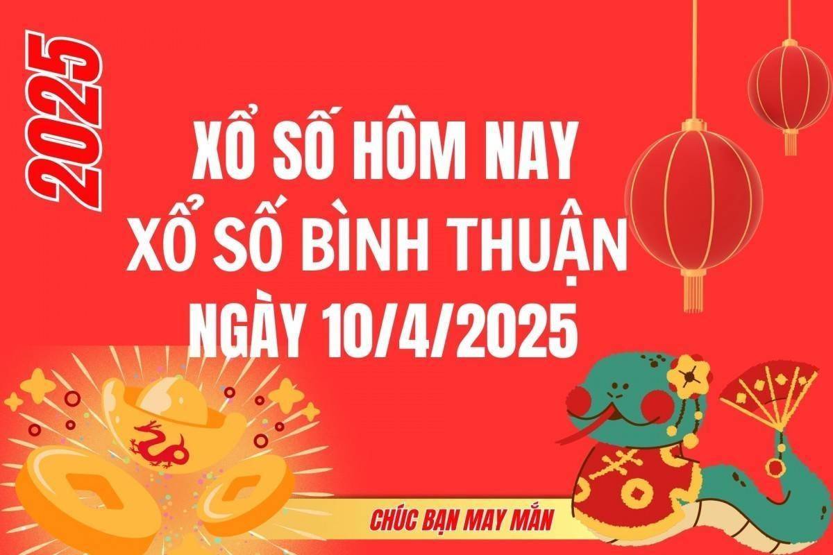 XSBTH 17/4, Kết quả xổ số Bình Thuận hôm nay 17/4/2025, Trực tiếp XSBTH ngày 17 tháng 4