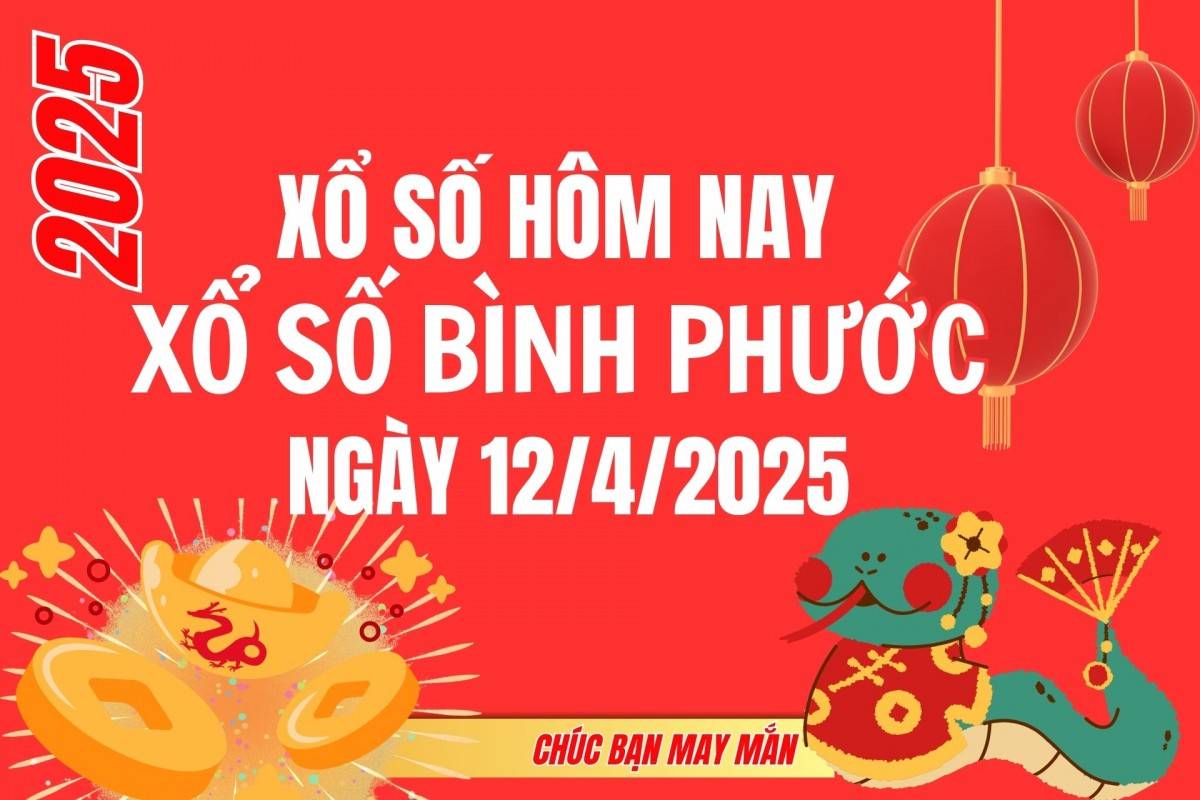 XSBP 5/4, Kết quả xổ số Bình Phước hôm nay 5/4/2025, Trực tiếp XSBP ngày 5 tháng 4