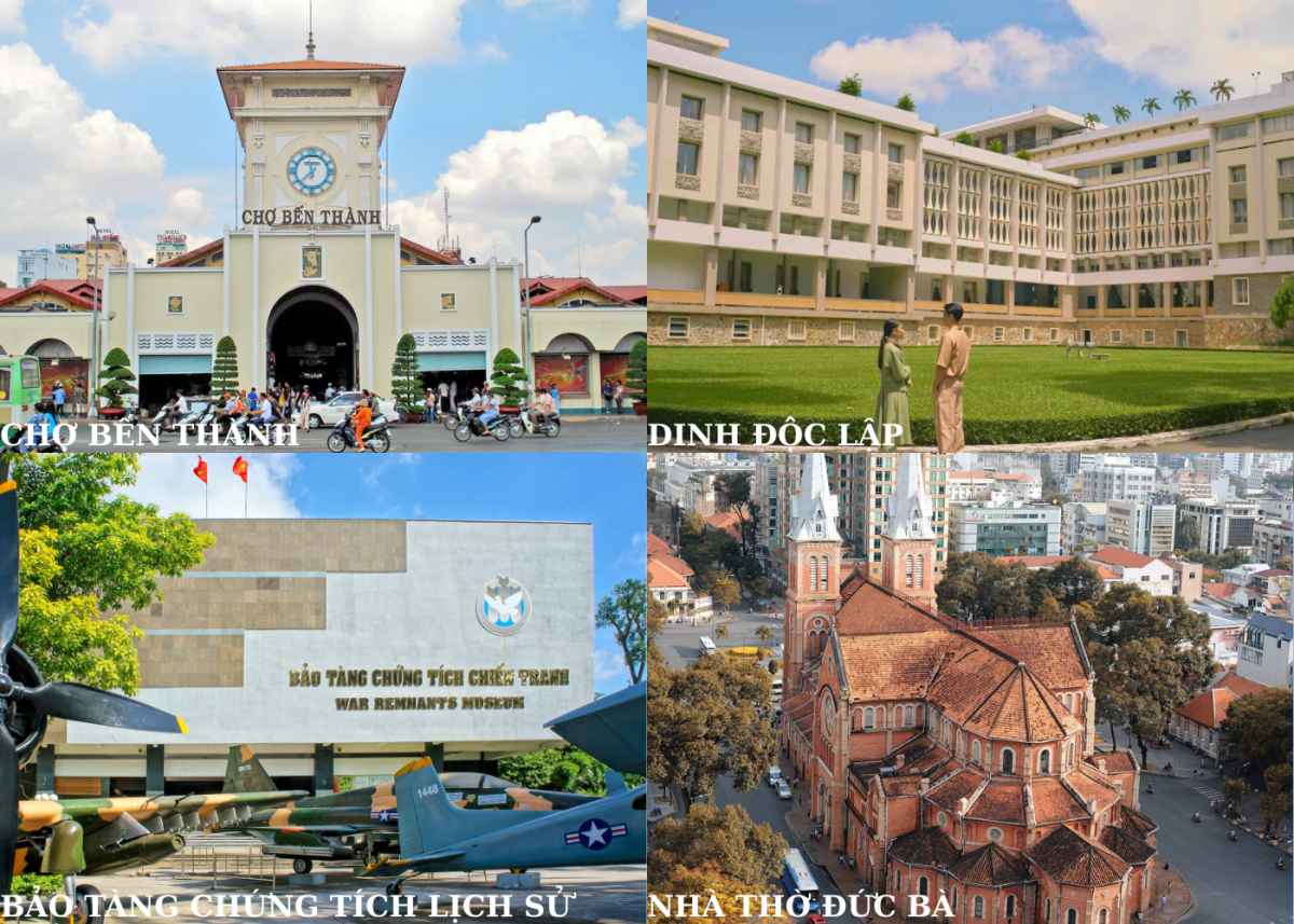 Đường phố Sài Gòn phủ kín sắc đỏ, điểm đến không thể bỏ lỡ dịp 30/4-1/5