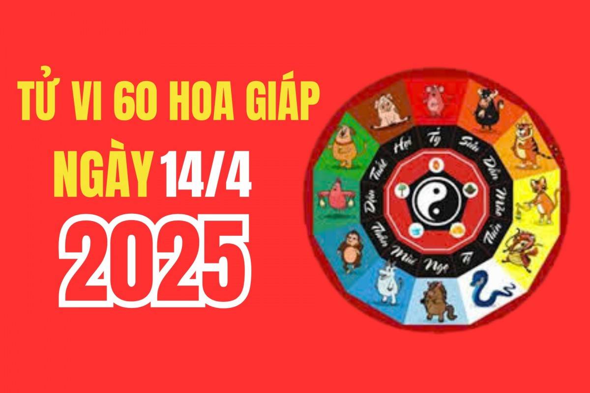 Tử vi 12 con giáp ngày 14/4/2025