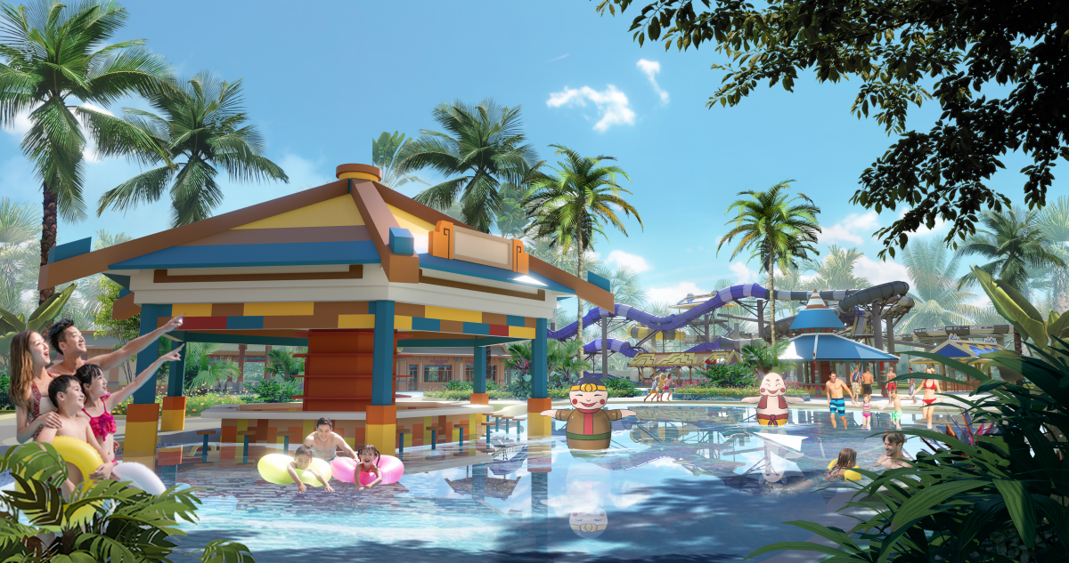 Dấu ấn văn hóa Múa rối nước thấm đẫm trong thiết kế Công viên nước Hà Nam