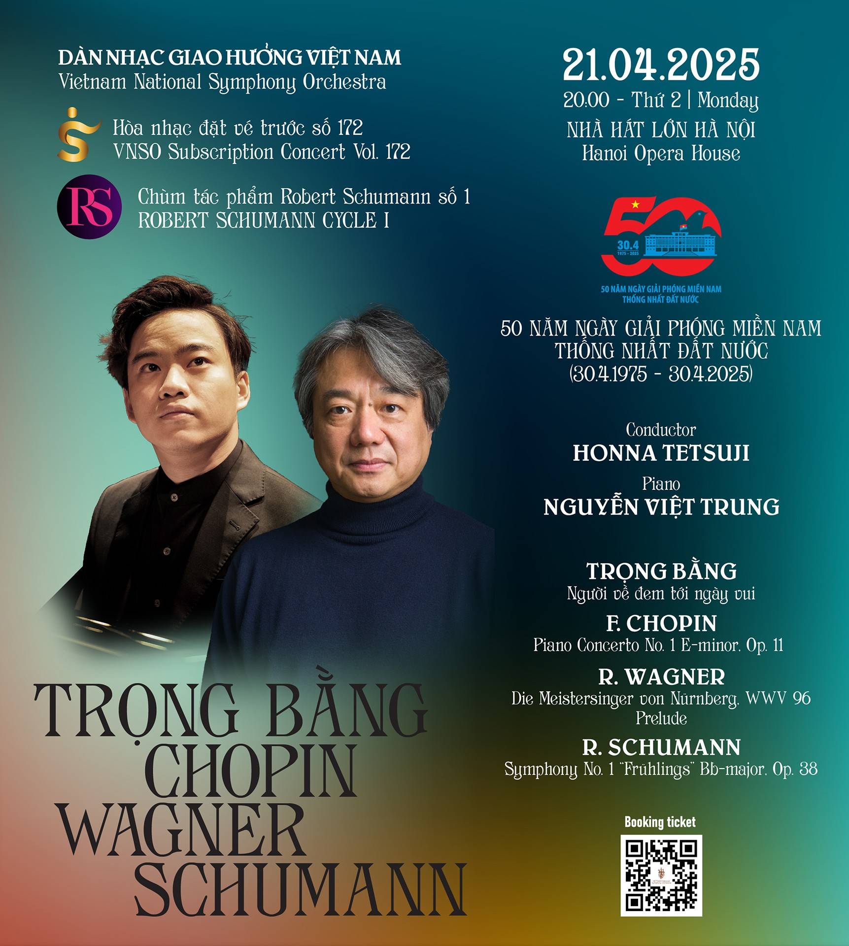 Rực rỡ sắc màu chuỗi chương trình nghệ thuật kỷ niệm 50 năm Ngày Giải phóng miền nam, thống nhất đất nước