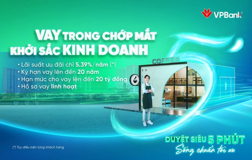 VPBank tung gói ưu đãi lãi suất, cơ hội cho chủ hộ kinh doanh vượt bão lạm phát VPBank tung gói ưu đãi lãi suất, cơ hội cho chủ hộ kinh doanh vượt bão lạm phát