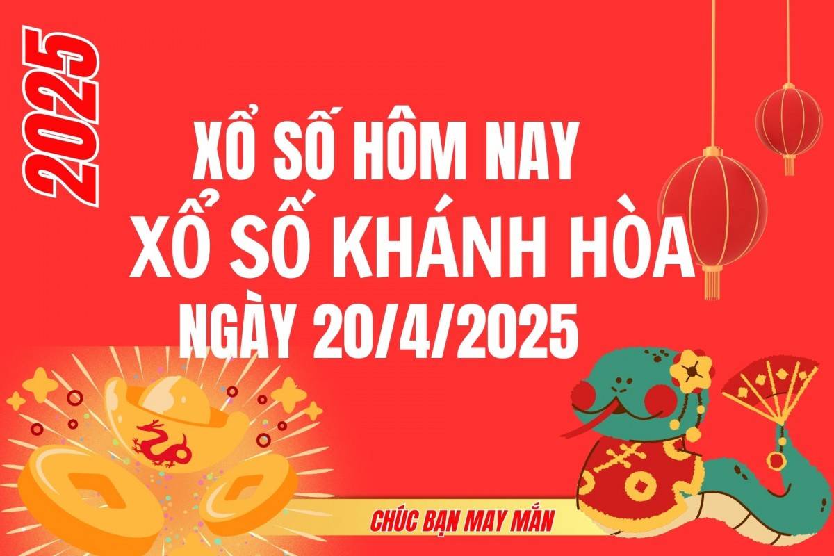 XSKH 16/4, Kết quả xổ số Khánh Hòa hôm nay 16/4/2025, Trực tiếp XSKH ngày 16 tháng 4