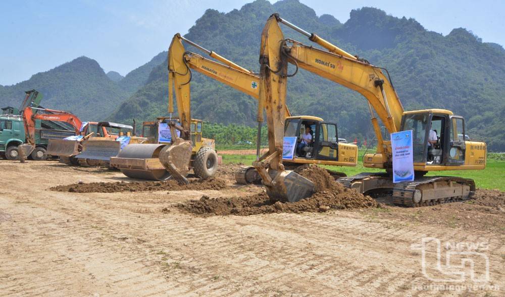 Thái Nguyên: Khởi công xây dựng cụm công nghiệp Yên Lạc