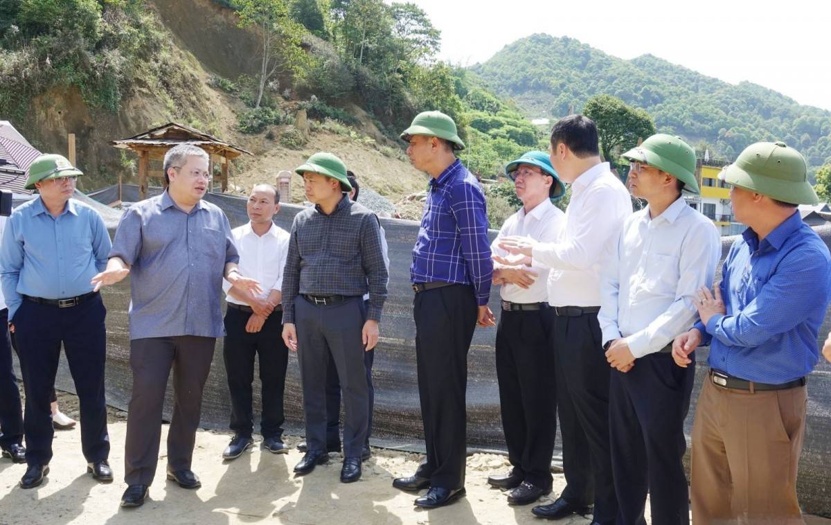 Sơn La: Chủ tịch UBND tỉnh kiểm tra các dự án trọng điểm tại Bắc Yên