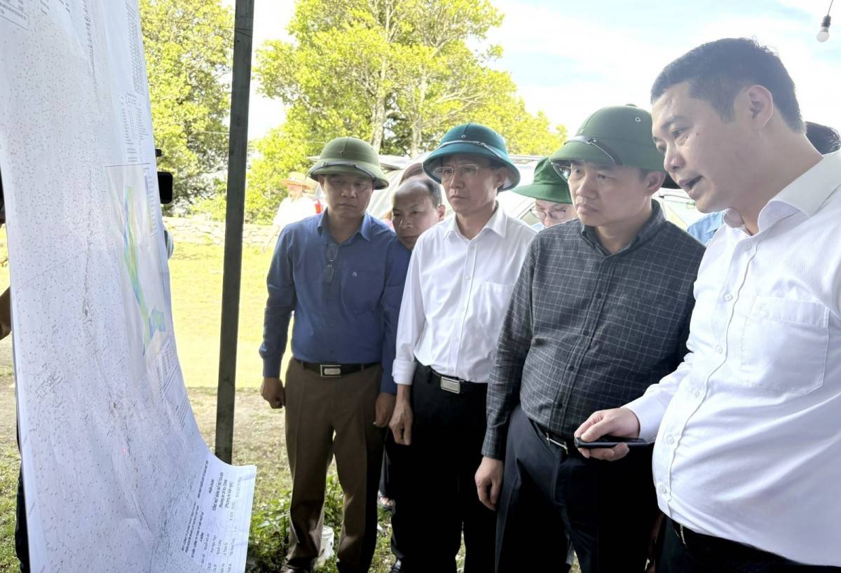 Sơn La: Chủ tịch UBND tỉnh kiểm tra các dự án trọng điểm tại Bắc Yên