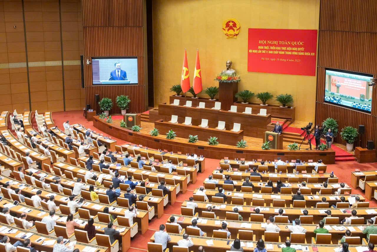 Toàn cảnh hội nghị - Ảnh: VGP/Nhật Bắc