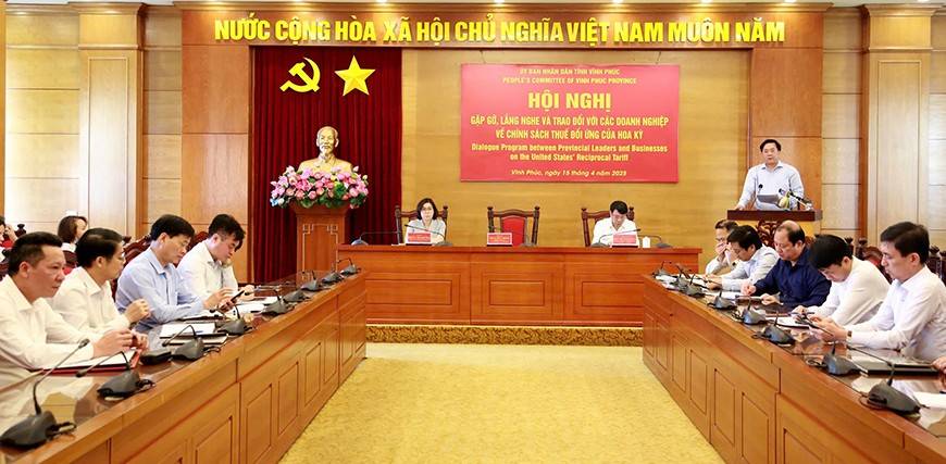 Vĩnh Phúc cam kết đồng hành, hỗ trợ doanh nghiệp vượt qua khó khăn