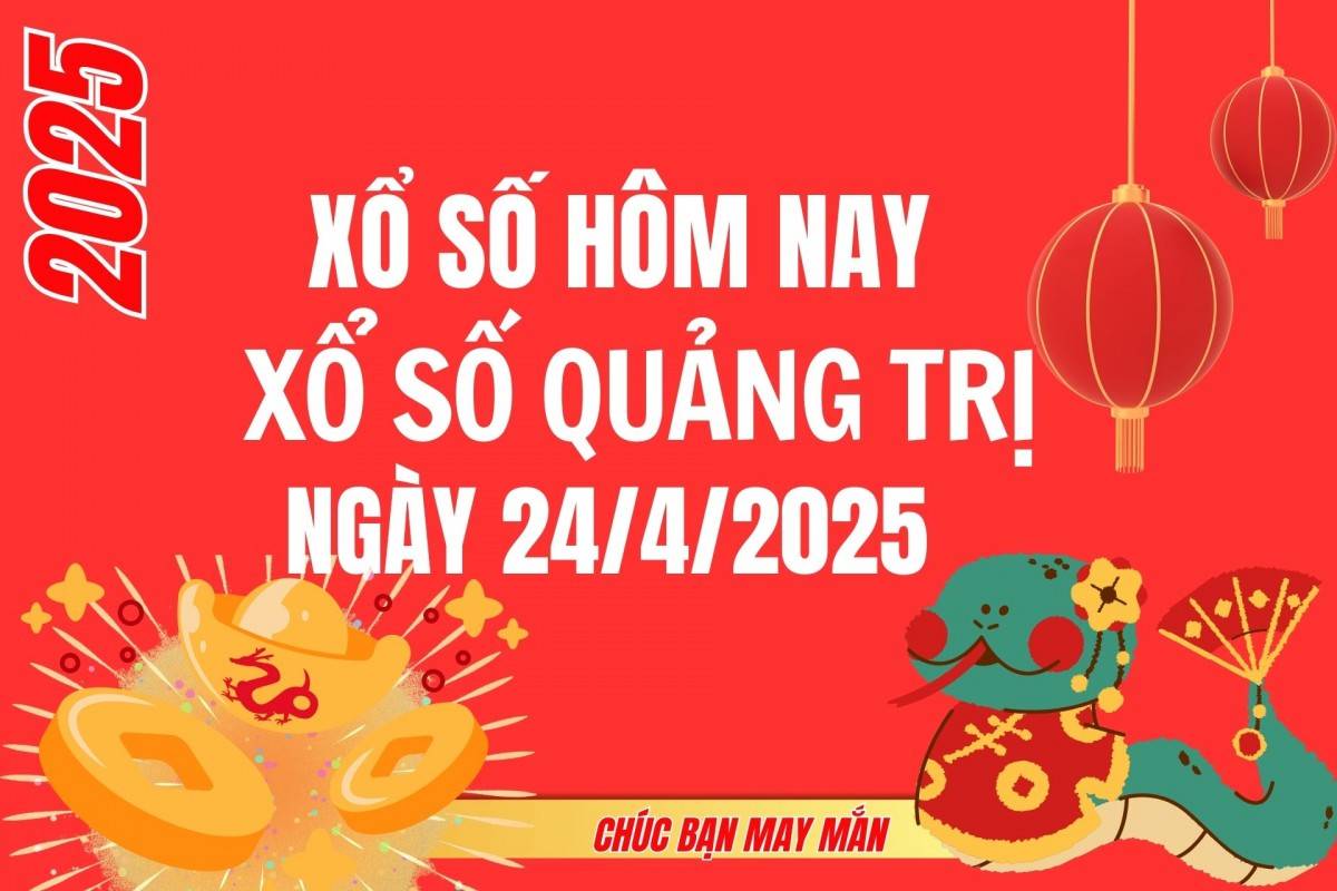 XSQT 17/4, Kết quả xổ số Quảng Trị hôm nay 17/4/2025, Trực tiếp XSQT ngày 17 tháng 4