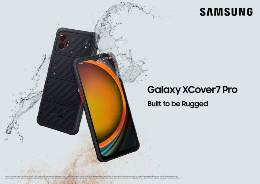 Galaxy XCover7 Pro sở hữu màn hình 6.6 inch LCD FHD+ 