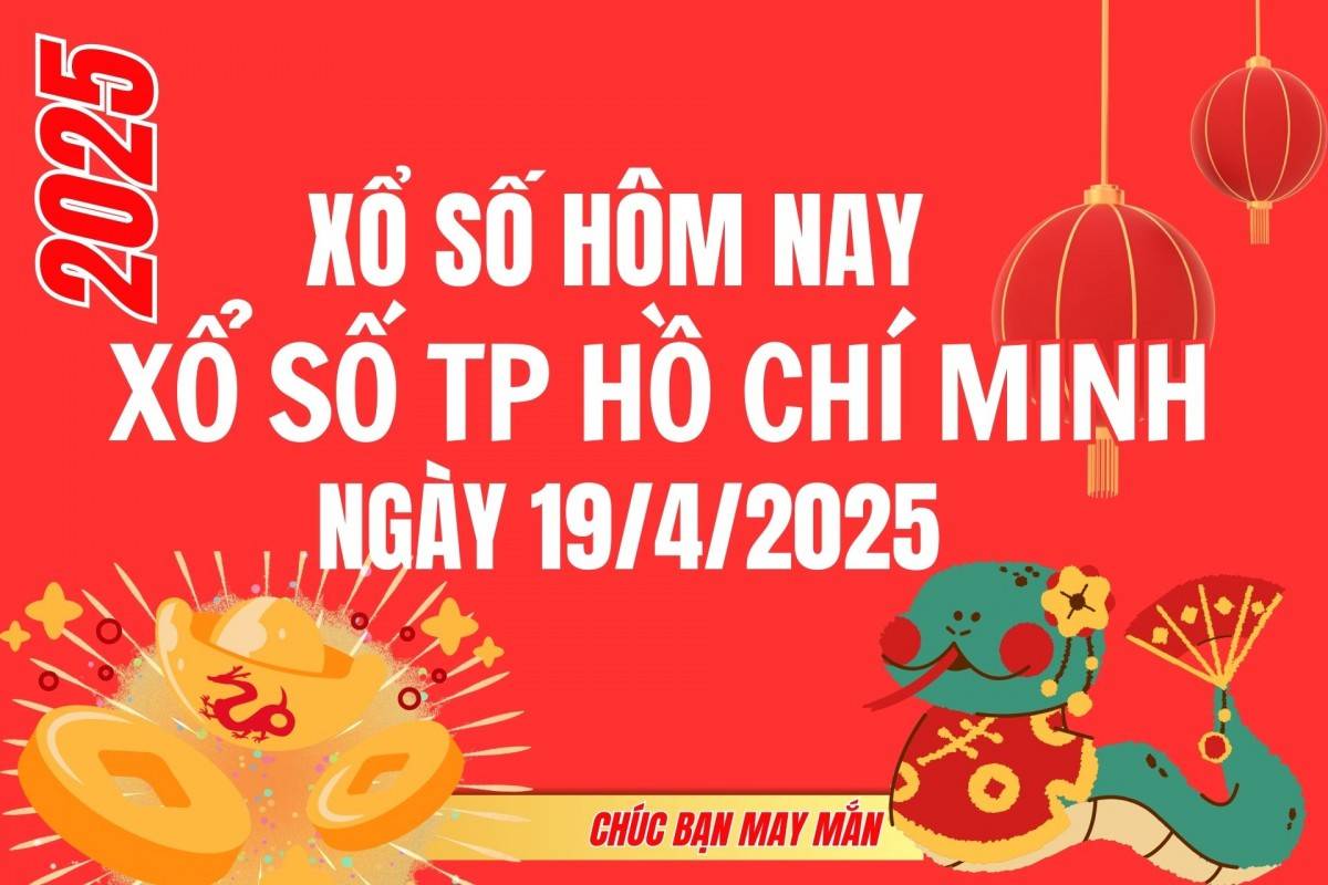 XSHCM 14/4, Kết quả xổ số Hồ Chí Minh hôm nay 14/4/2025, Trực tiếp XSHCM ngày 14 tháng 4