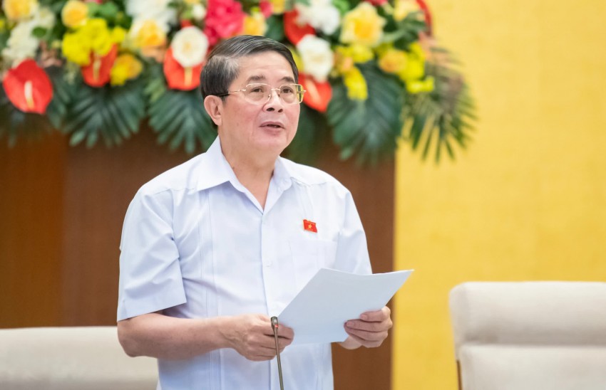 Phó chủ tịch Quốc hội Nguyễn Đức Hải Góp ý tại kỳ họp