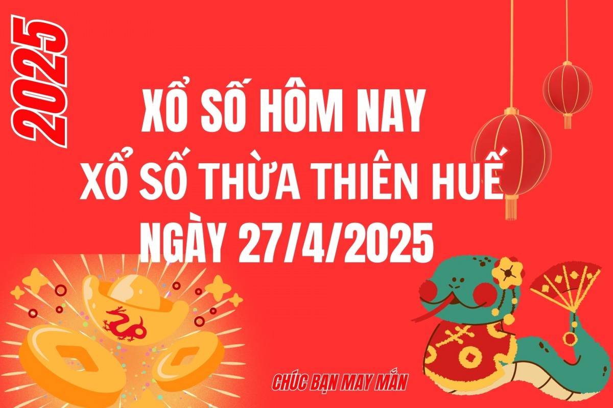 XSTTH 21/4, Kết quả xổ số Thừa Thiên Huế hôm nay 21/4/2025, Trực tiếp XSTTH ngày 21 tháng 4