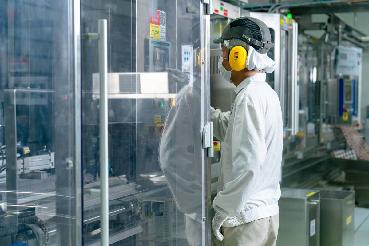 Nhà máy Nestlé Trị An với dây chuyền sản xuất với công nghệ hiện đại