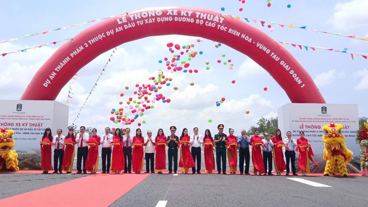 Bà Rịa - Vũng Tàu: Khởi công, khánh thành nhiều công trình trọng điểm chào mừng 50 năm Ngày Giải phóng Miền Nam, thống nhất đất nước