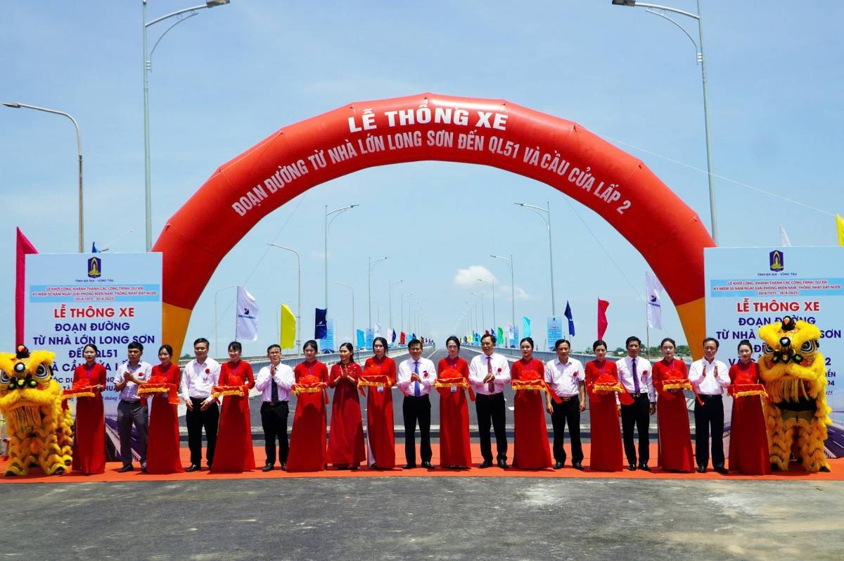 Bà Rịa - Vũng Tàu: Khởi công, khánh thành nhiều công trình trọng điểm chào mừng 50 năm Ngày Giải phóng Miền Nam, thống nhất đất nước