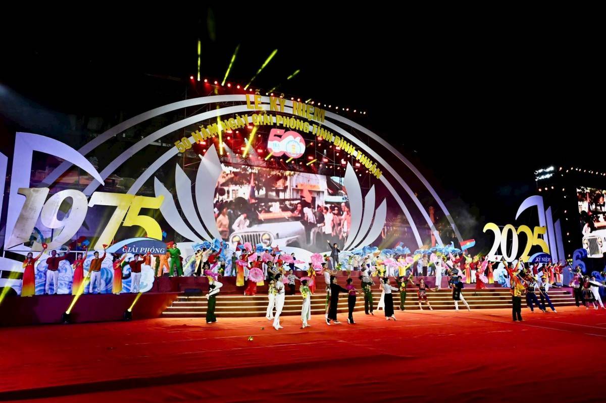 Bình Thuận long trọng tổ chức kỷ niệm 50 năm Ngày giải phóng tỉnh