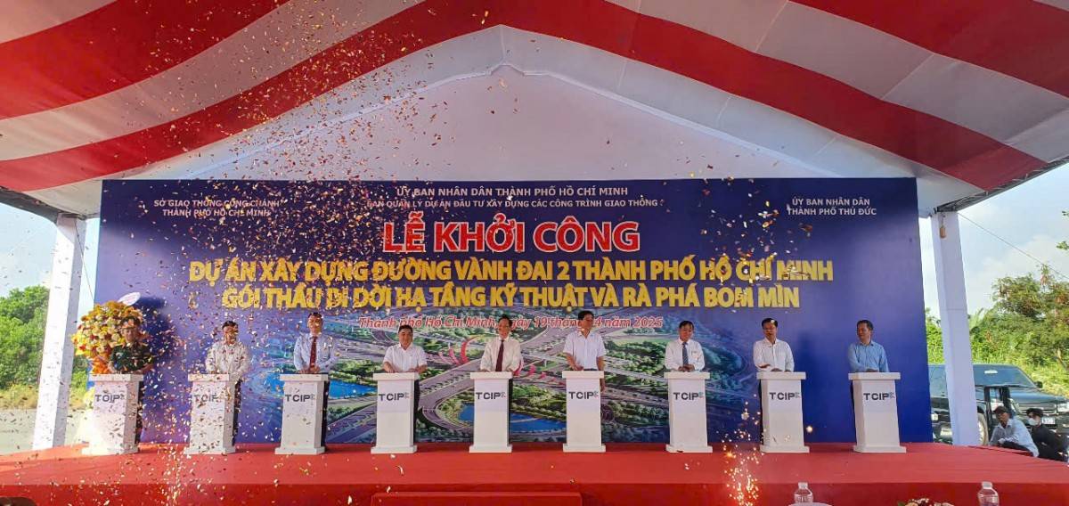 TP.Hồ Chí Minh khởi công dự án Vành Đai 2 - khơi thông giao thương khu Đông Thành phố