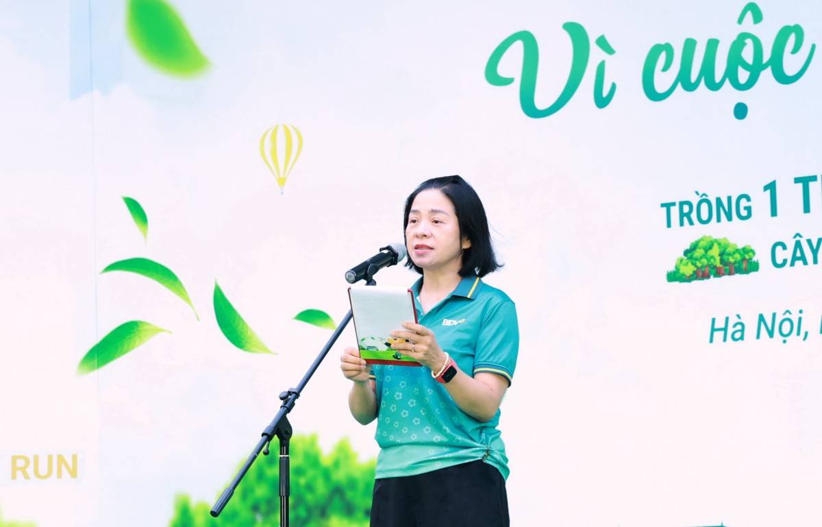 BIDV RUN - Vì cuộc sống xanh, kiến tạo giá trị vững bền