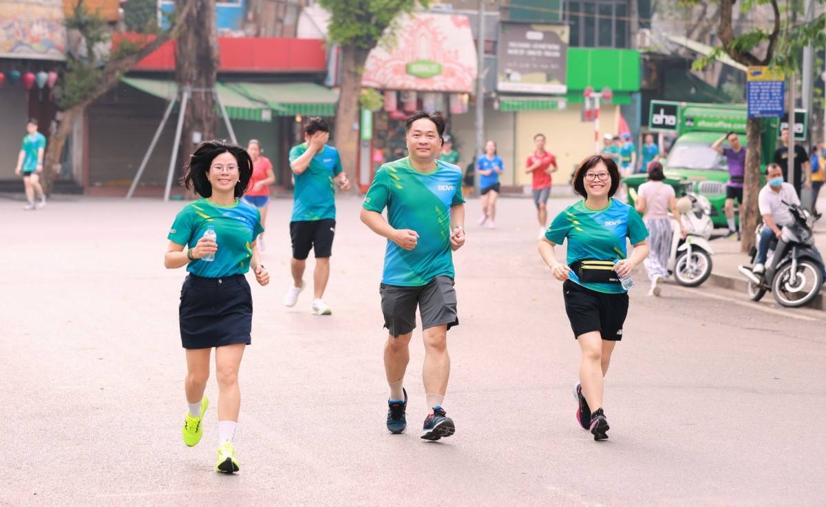 BIDV RUN - Vì cuộc sống xanh, kiến tạo giá trị vững bền
